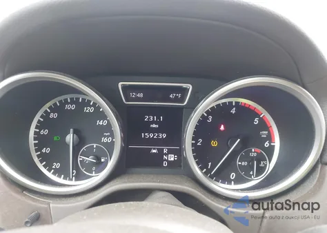 2012 Mercedes-Benz Ml 350 Bluetec 4Matic z USA, uszkodzony, nr VIN 4JGDA2EB7CA052711